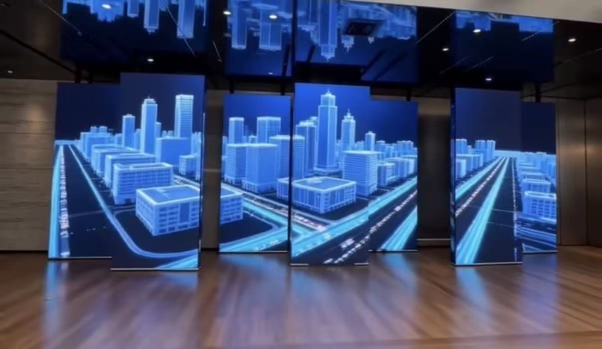 1 Mechanical Structure for LED Forward and Backward Moving Screen