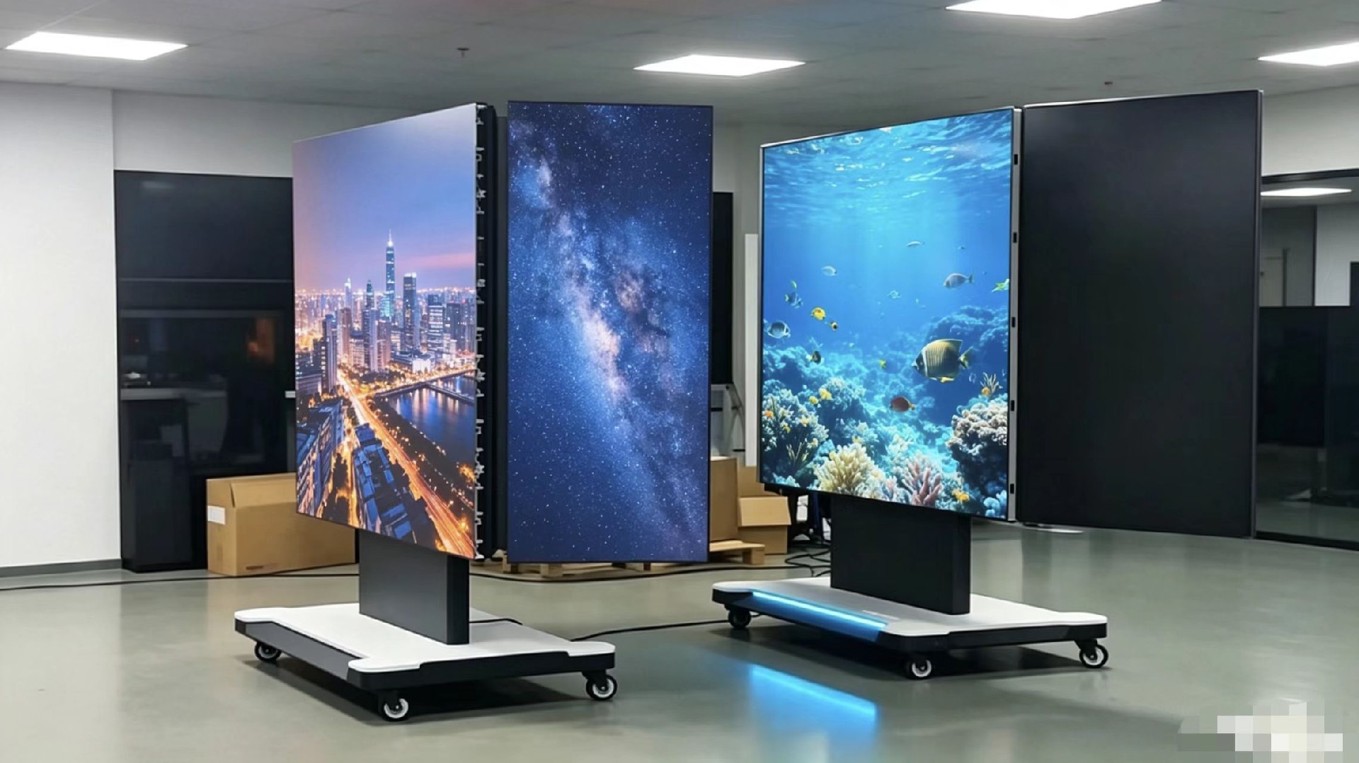 2 Mechanical Structure of LED Lifting Folding Screen
